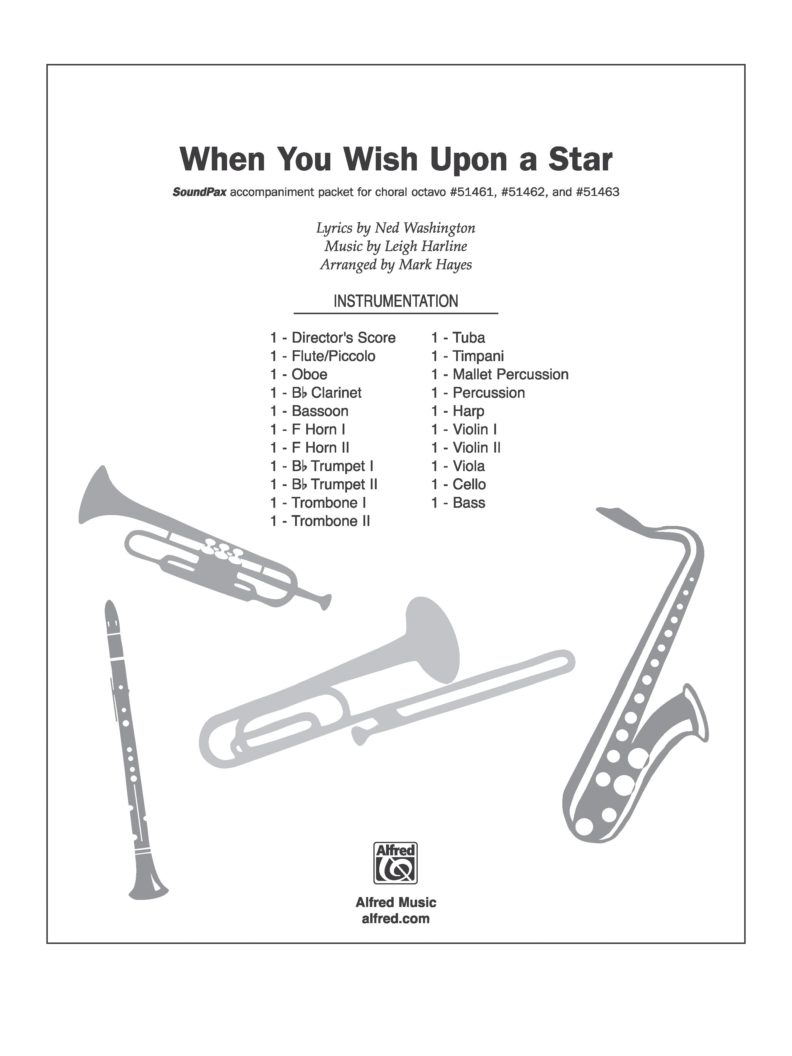 When You Wish Upon a Star: 2nd Trombone Sheet Music Preview