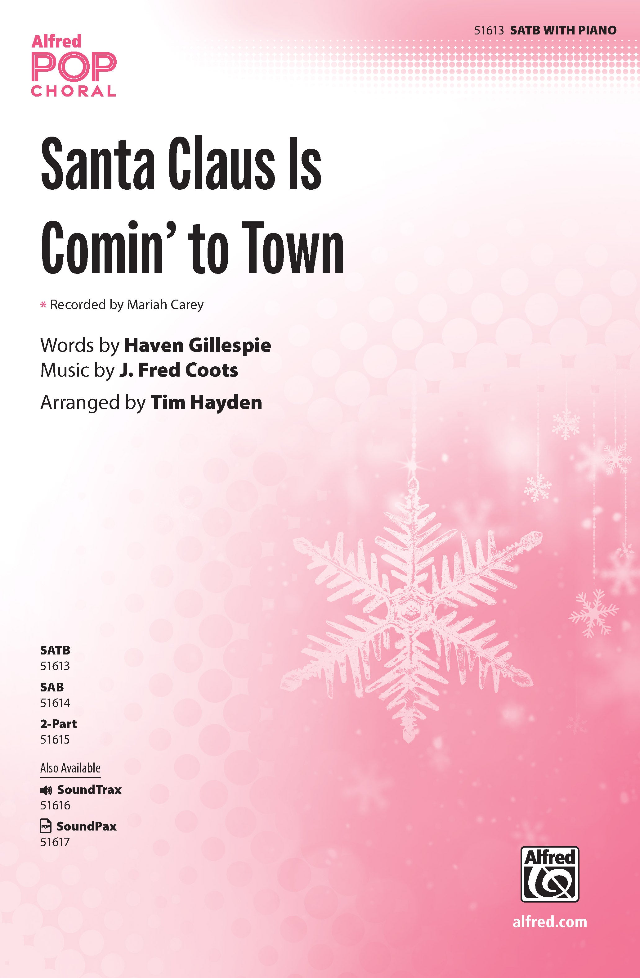 Santa Claus Is Comin' to Town Sheet Music Preview