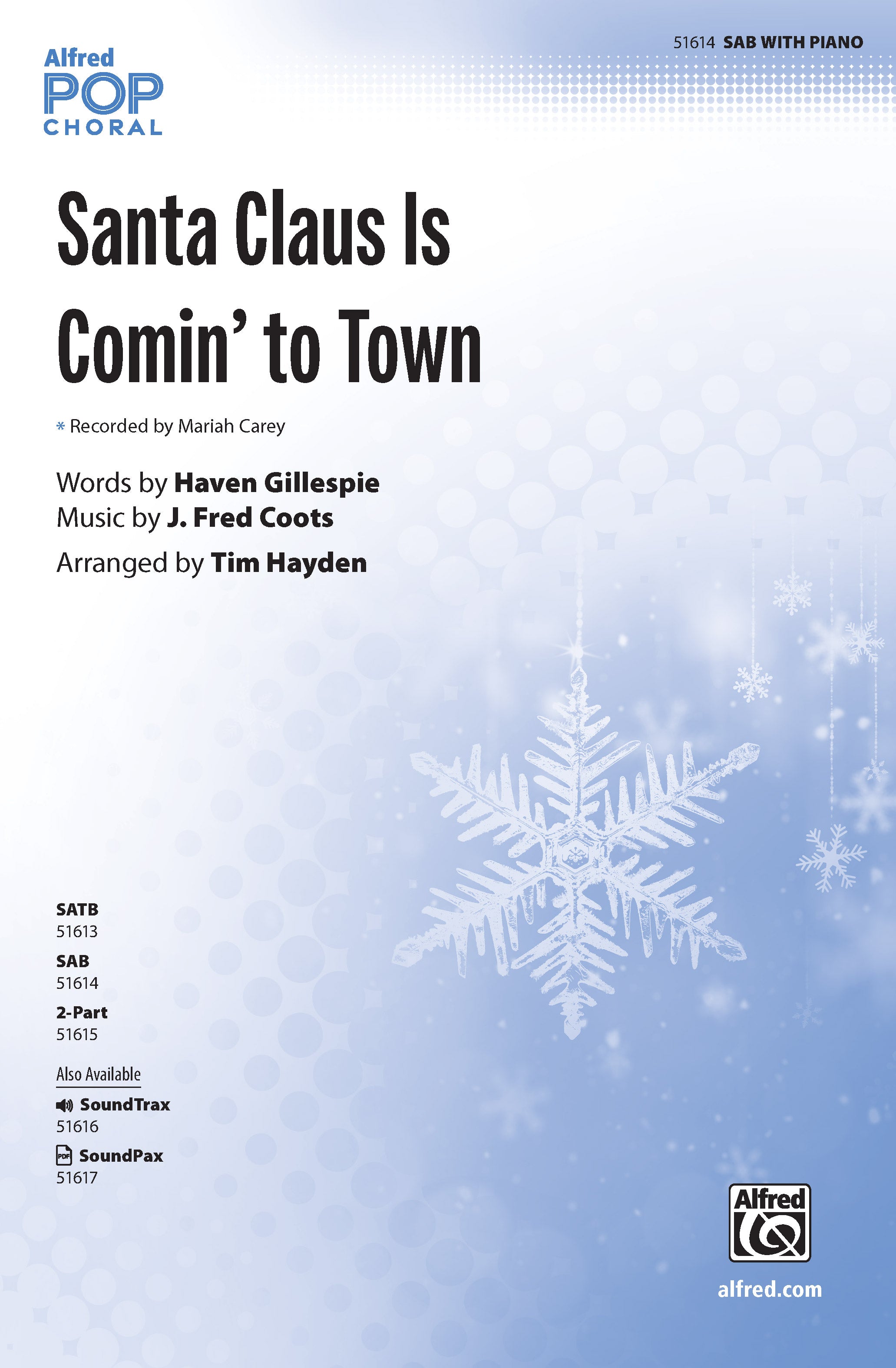 Santa Claus Is Comin' to Town Sheet Music Preview