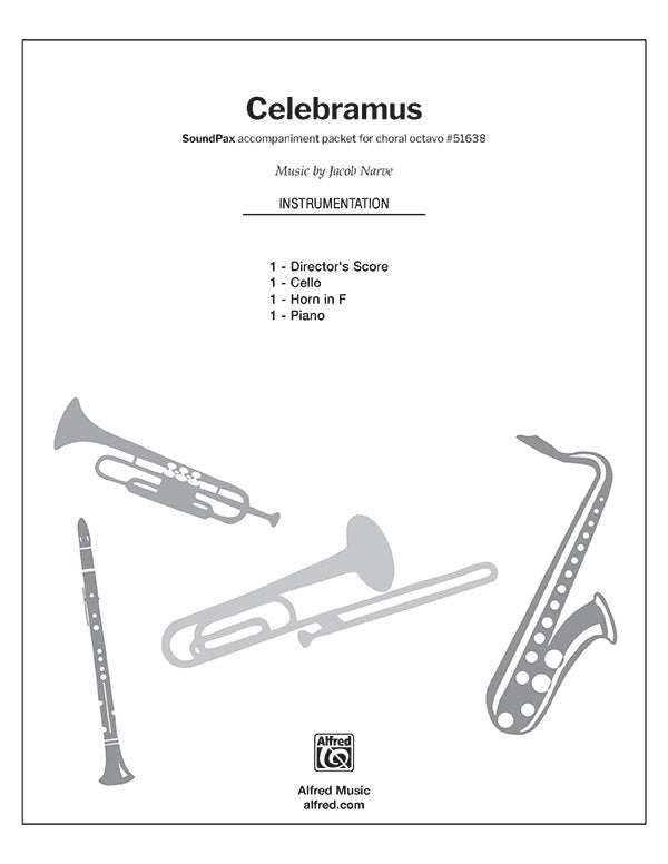 Celebramus: Piano Accompaniment Sheet Music Preview