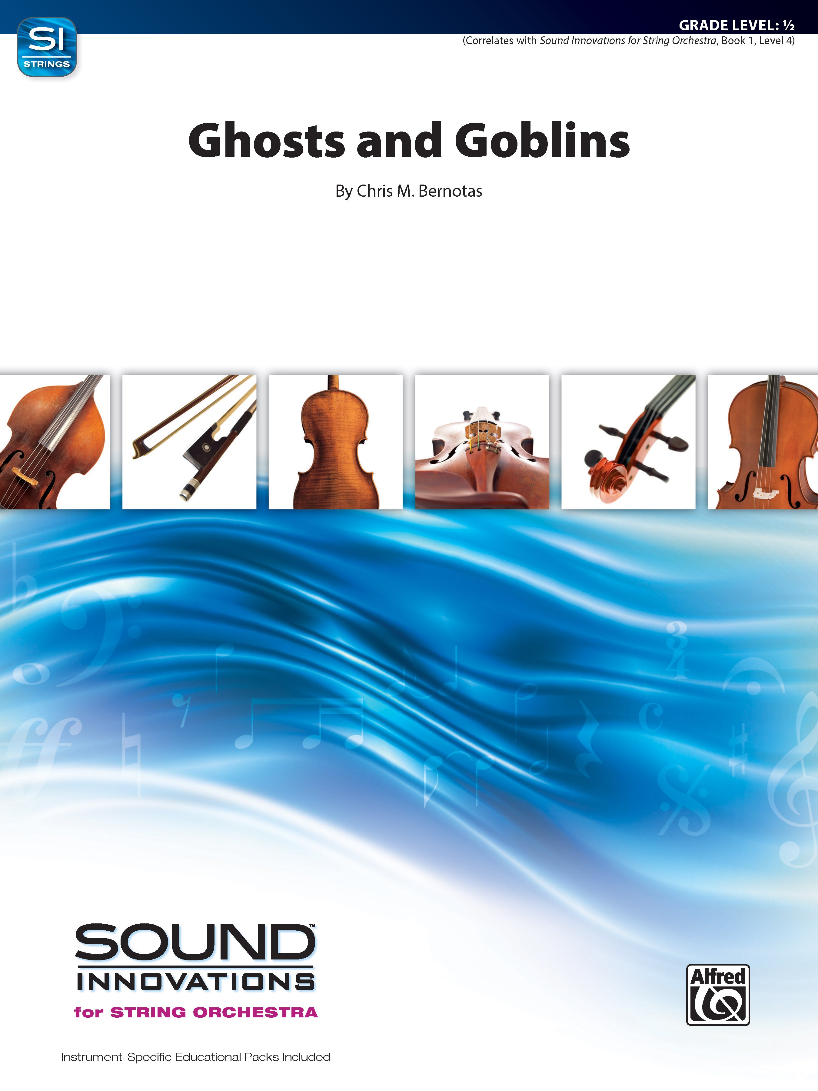 Ghosts and Goblins: String Bass Sheet Music Preview