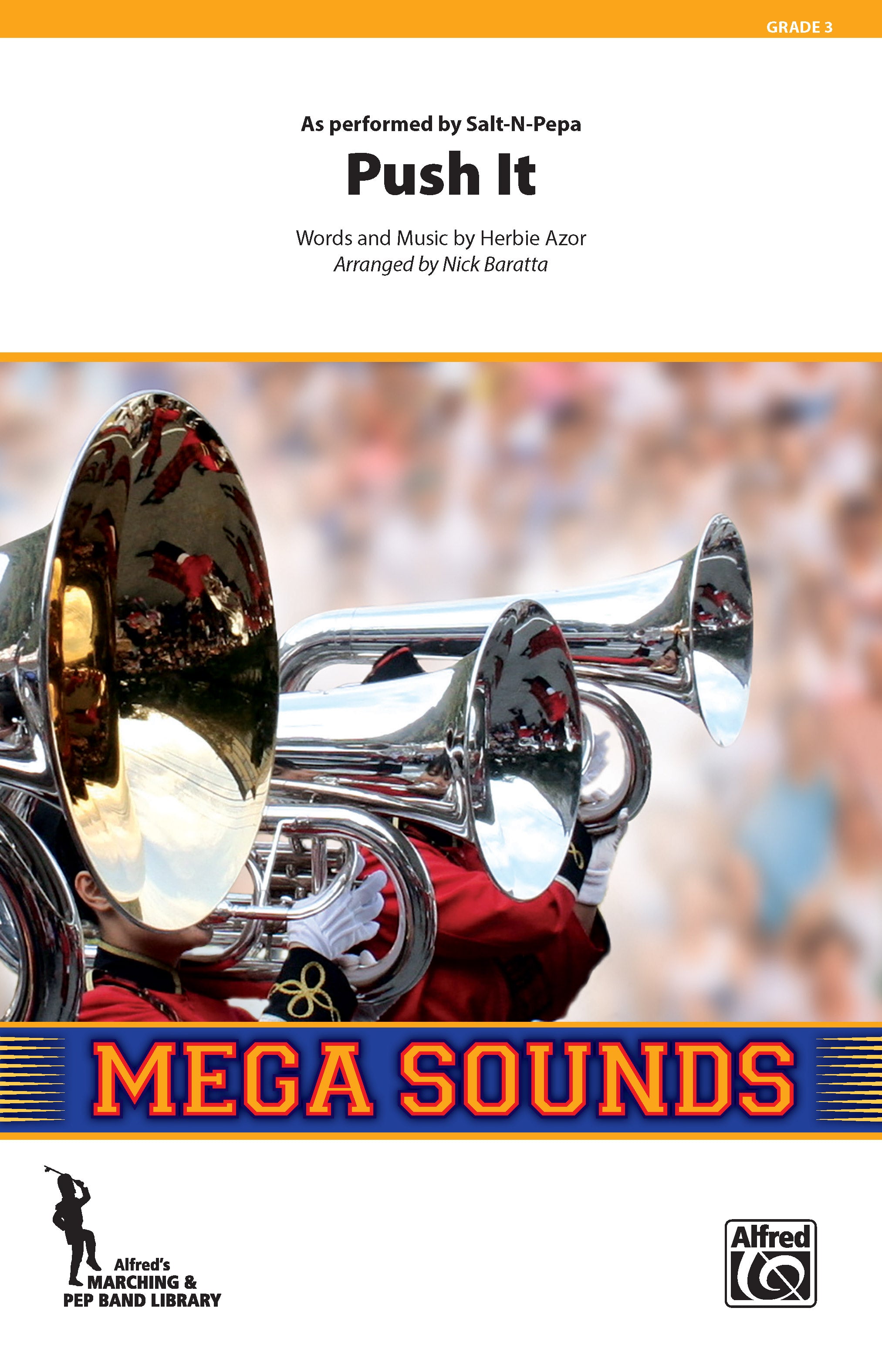 Push It: 1st B-flat Clarinet Sheet Music Preview
