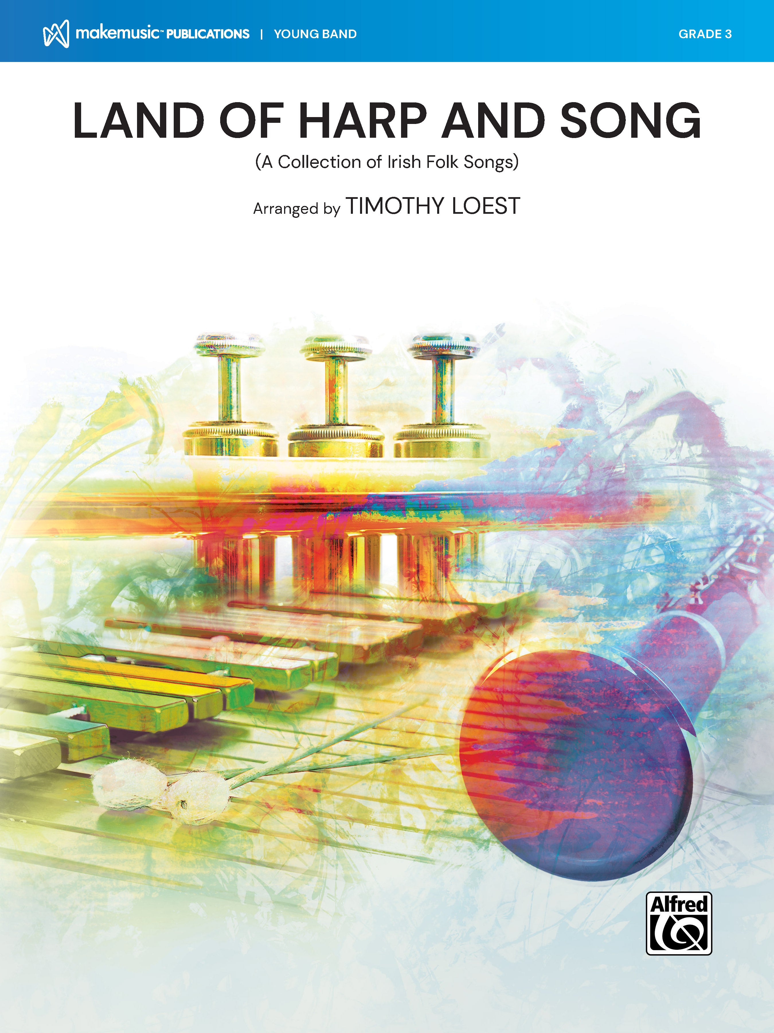 Land of Harp and Song: Timpani Sheet Music Preview