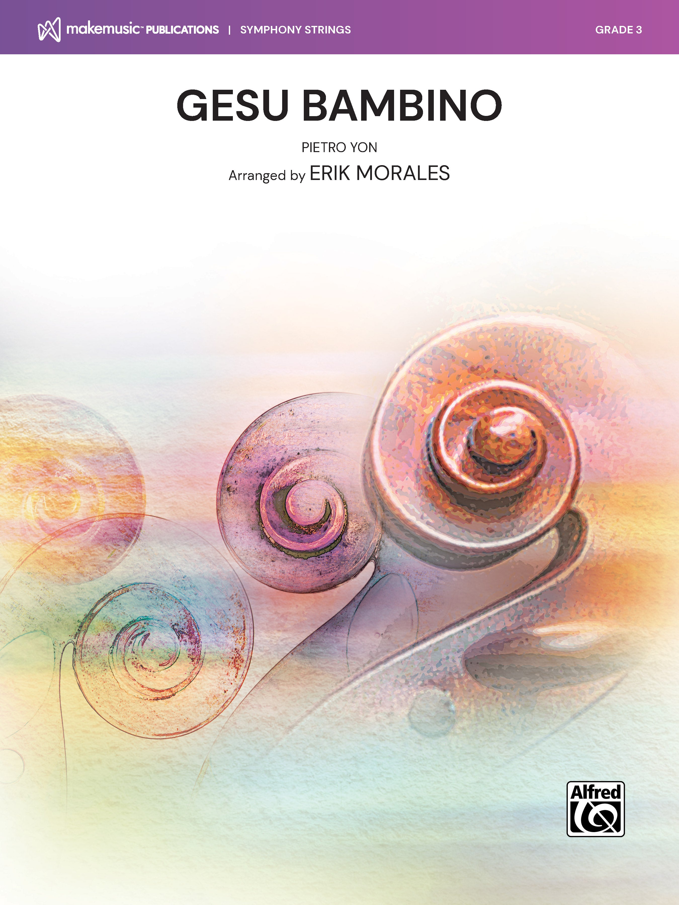 Gesu Bambino: String Bass Sheet Music Preview