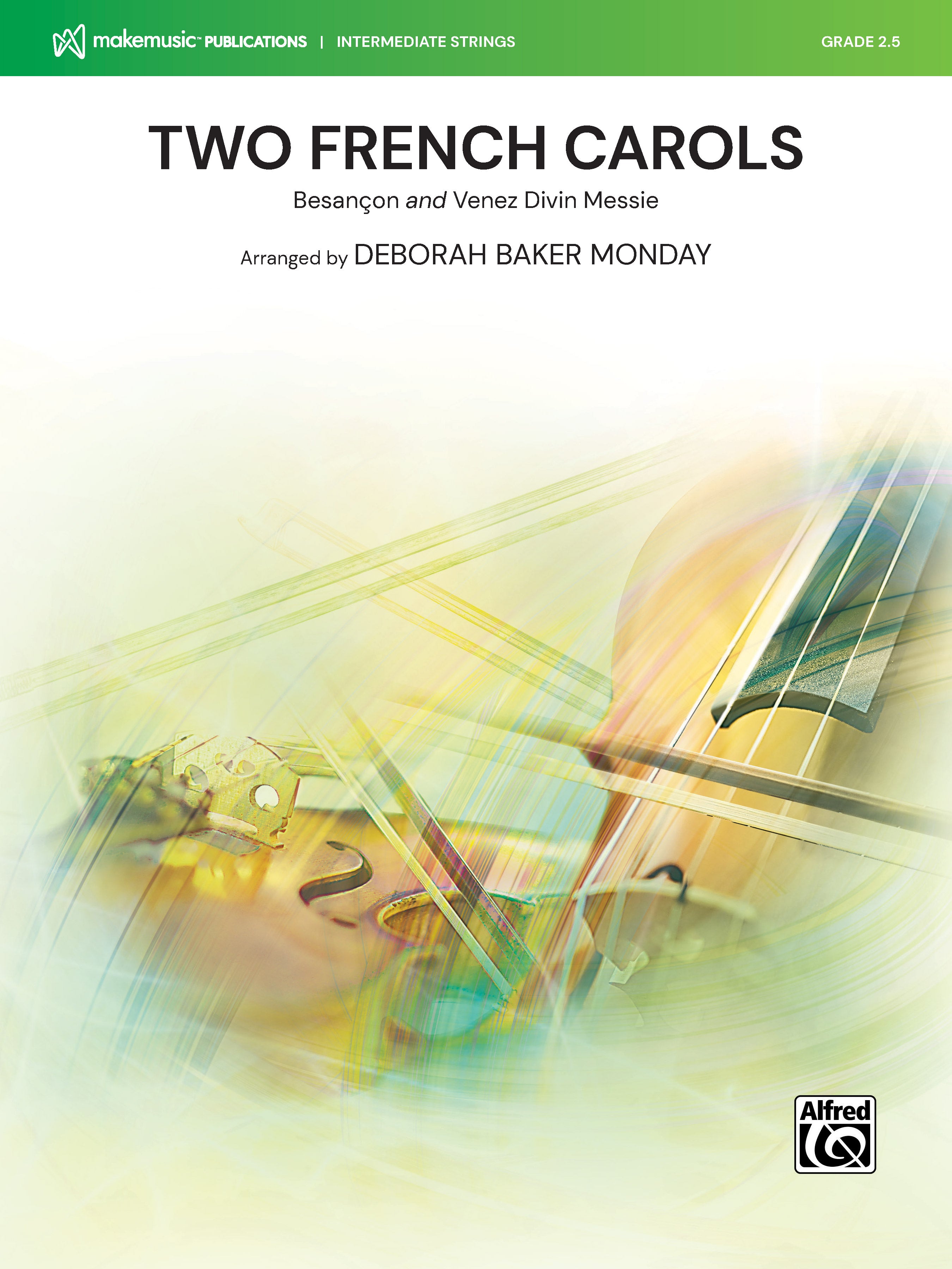 Two French Carols: 3rd Violin (Viola [TC]) Sheet Music Preview