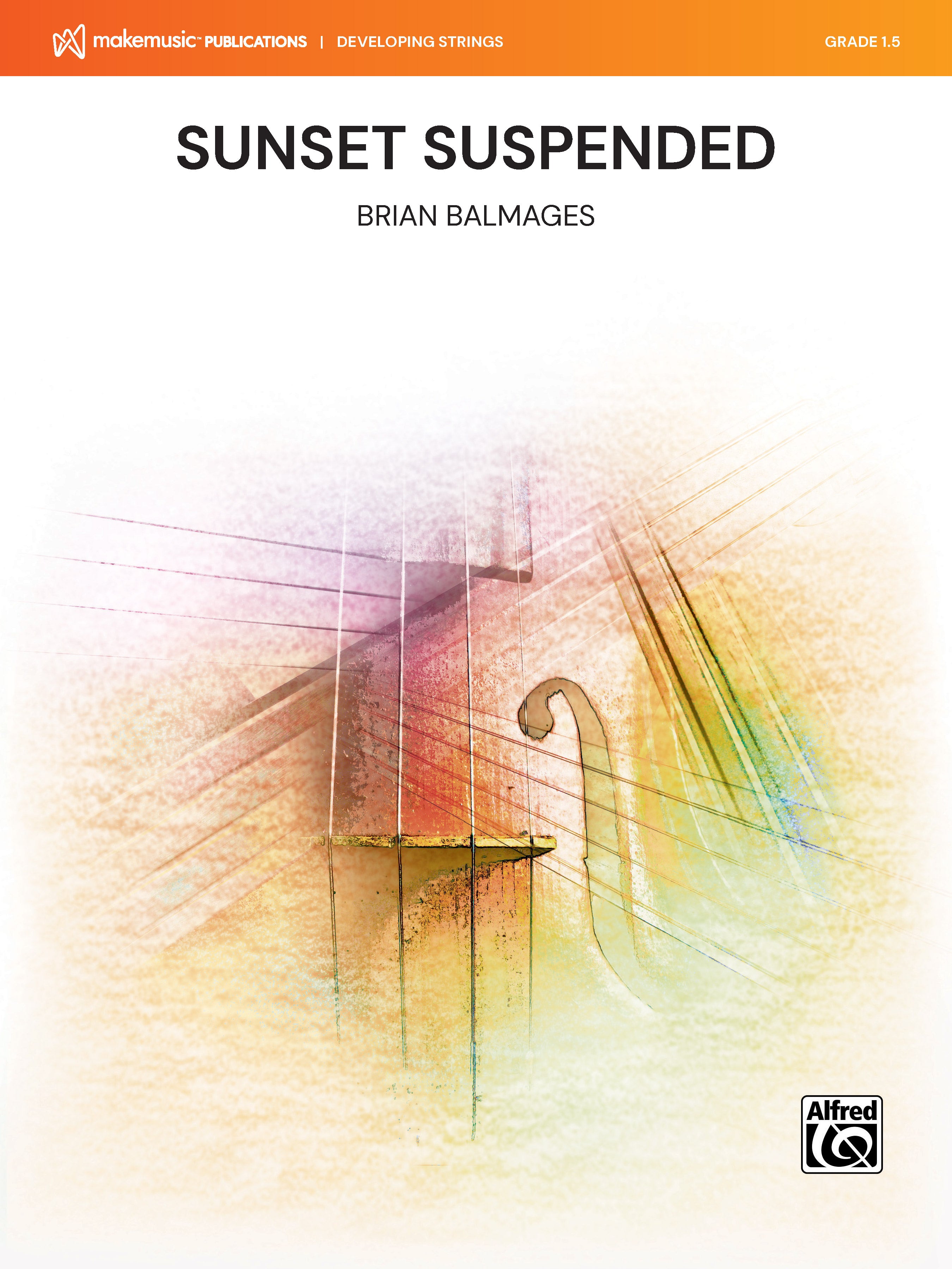 Sunset Suspended: String Bass Sheet Music Preview