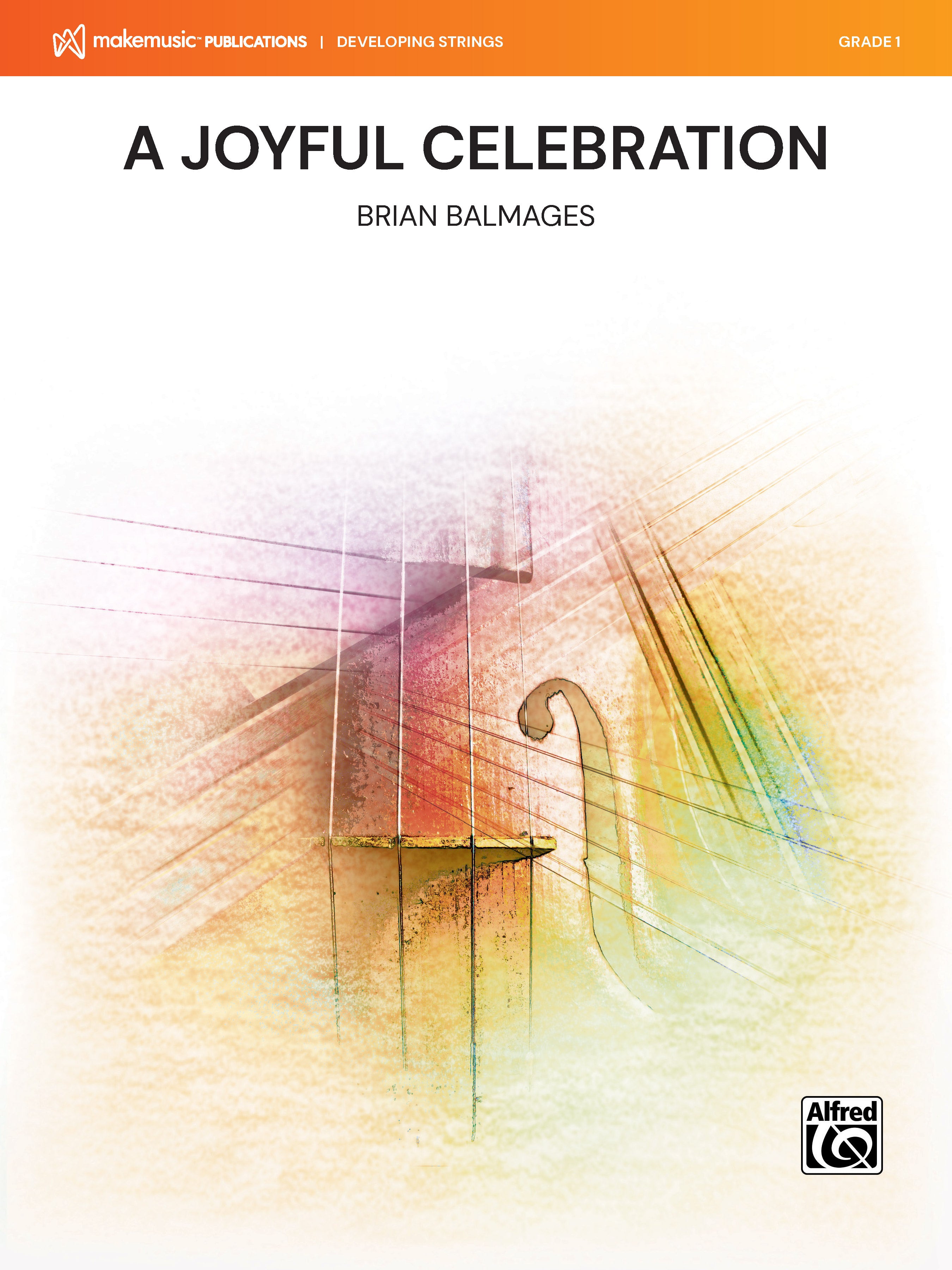 A Joyful Celebration: 2nd Violin Sheet Music Preview