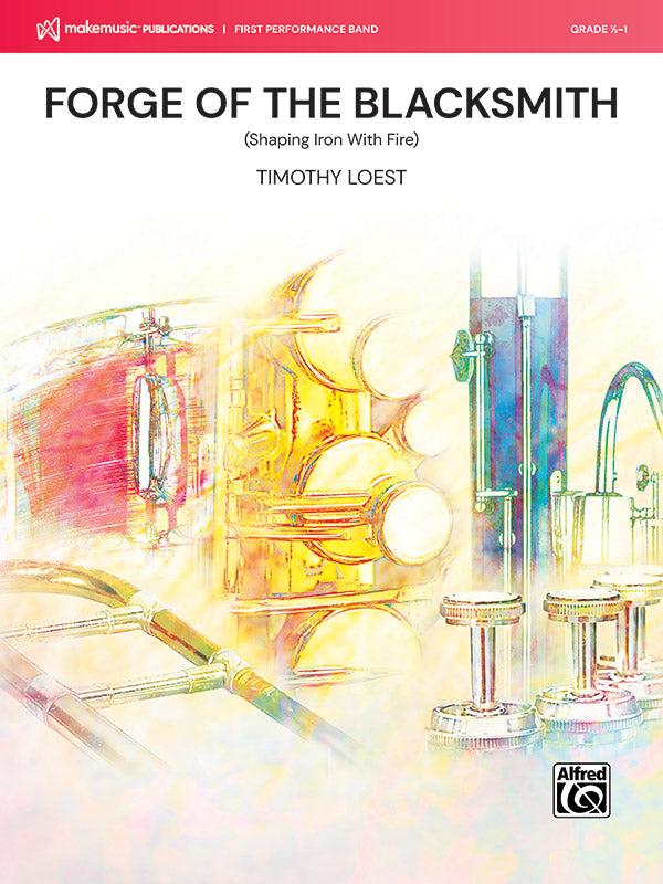 Forge of the Blacksmith: B-flat Tenor Saxophone Sheet Music Preview