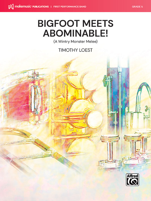Bigfoot Meets Abominable!: Bells Sheet Music Preview