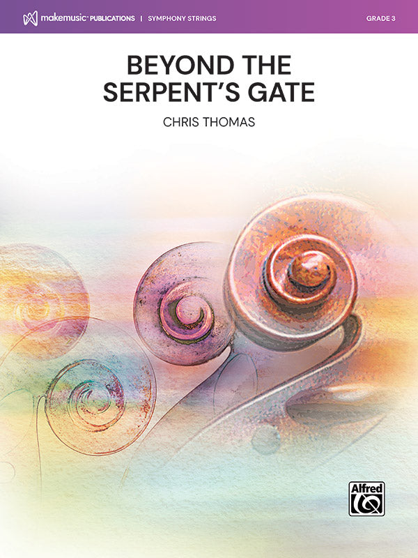 BEYOND THE SERPENTS GATE/MSY: 2nd Violin Sheet Music Preview