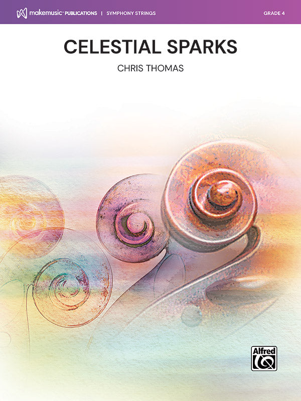 Celestial Sparks: 1st Violin Sheet Music Preview