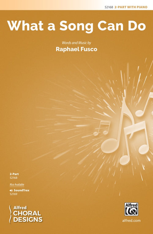 What a Song Can Do Sheet Music Preview