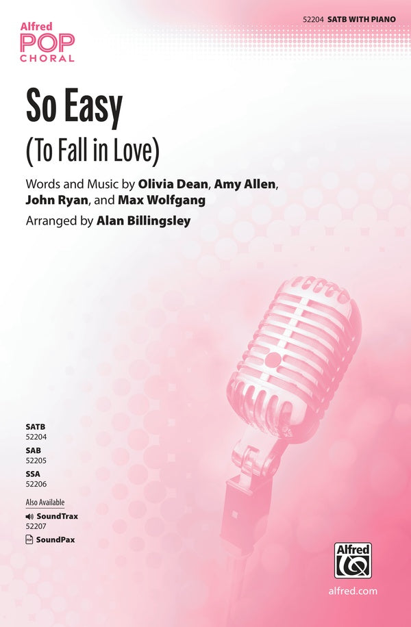 So Easy Sheet Music Preview
