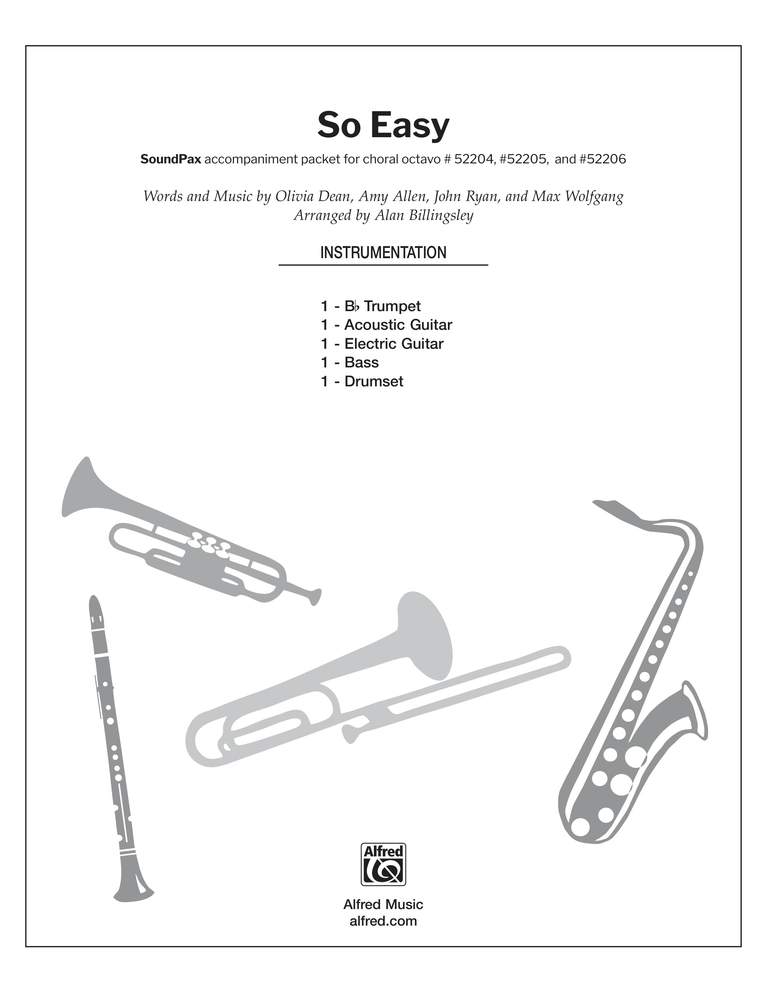 So Easy: Drumset 1 Sheet Music Preview