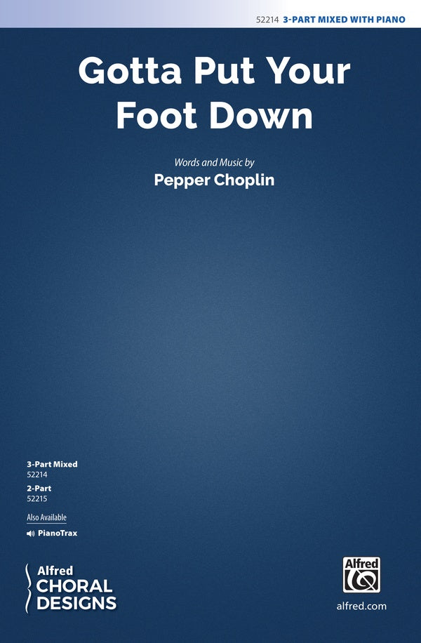 Gotta Put Your Foot Down Sheet Music Preview