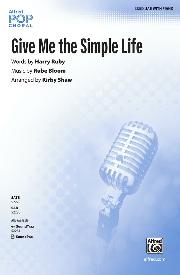 Give Me the Simple Life Cover Image
