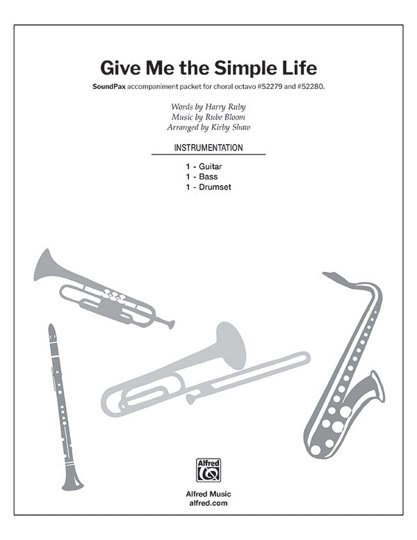 Give Me the Simple Life: Drumset Sheet Music Preview