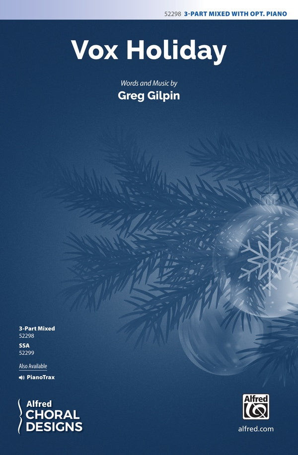 Vox Holiday Sheet Music Preview