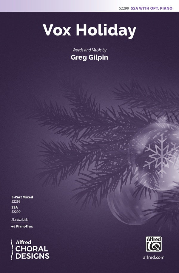 Vox Holiday Sheet Music Preview