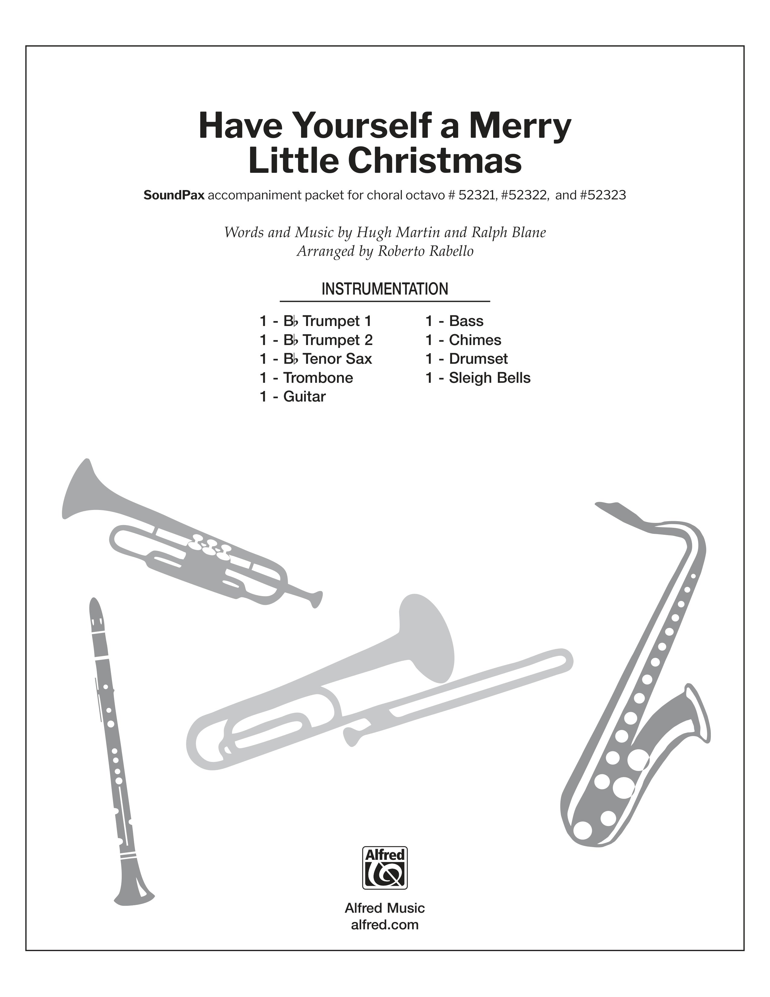 Have Yourself a Merry Little Christmas: Score Sheet Music Preview