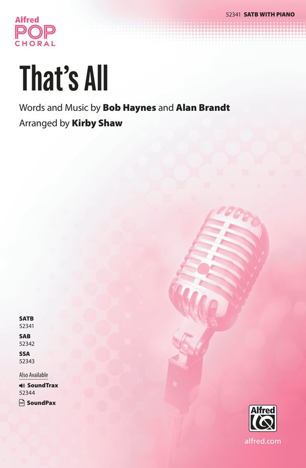 That's All Cover Image