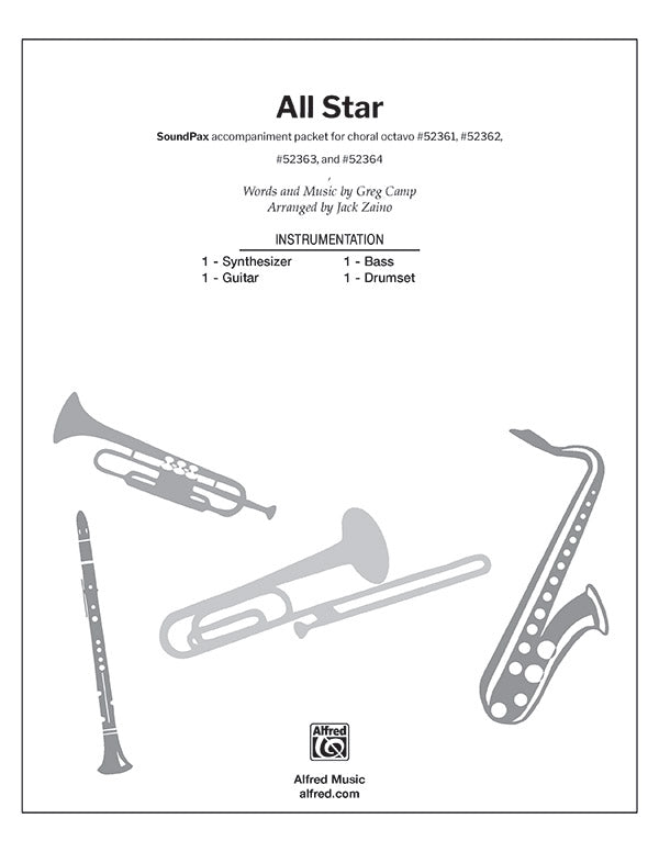 All Star: Guitar Sheet Music Preview