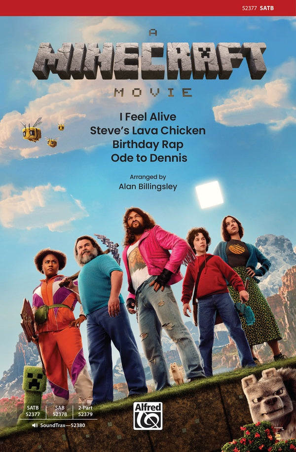 A Minecraft Movie Sheet Music Preview