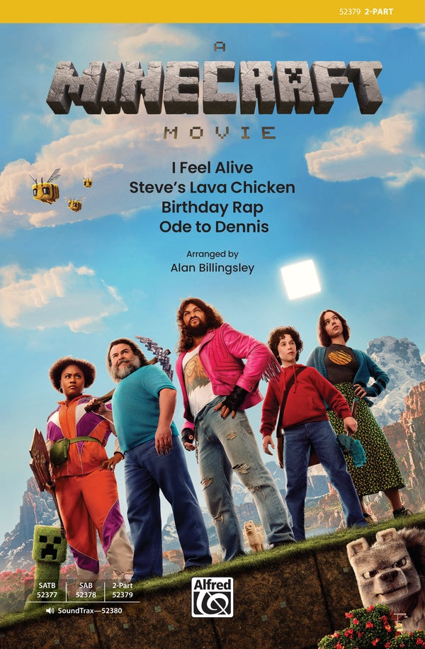 A Minecraft Movie Sheet Music Preview