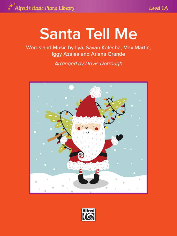 Santa Tell Me (Ariana Grande) Sheet Music Preview
