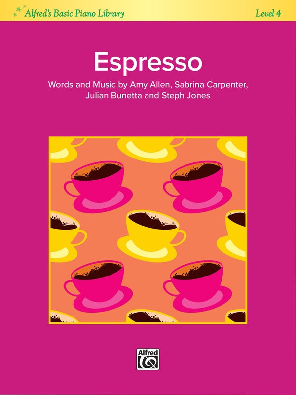 Espresso Sheet Music Preview