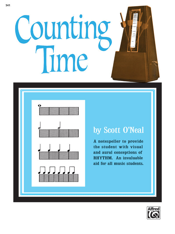 Counting Time: A Notespeller to Provide the Student with Visual and Aural Conceptions of Rhythm -- An Invaluable Aid for All Music Students Sheet Music Preview