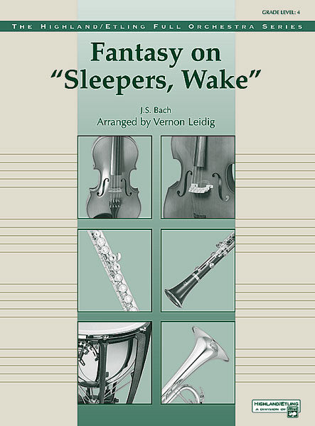 Fantasy on "Sleepers, Wake": Timpani Sheet Music Preview