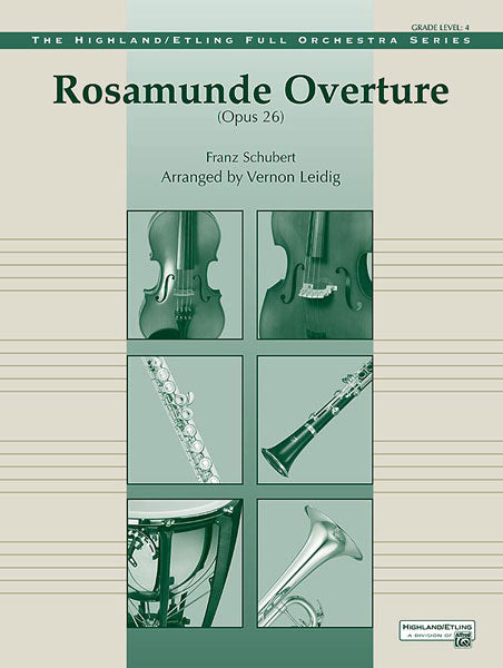 Rosamunde Overture, Opus 26: 1st Trombone Sheet Music Preview