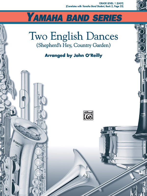 Two English Dances: B-flat Tenor Saxophone Sheet Music Preview