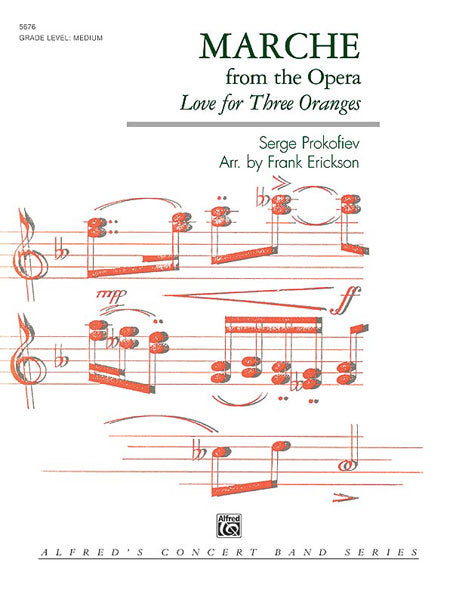 March from the Opera Love for 3 Oranges: 1st Percussion Sheet Music Preview