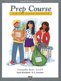 Alfred's Basic Piano Prep Course: Notespeller Book F Cover Image