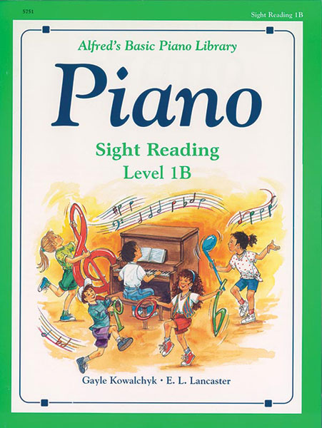 Alfred's Basic Piano Library: Sight Reading Book 1B Sheet Music Preview