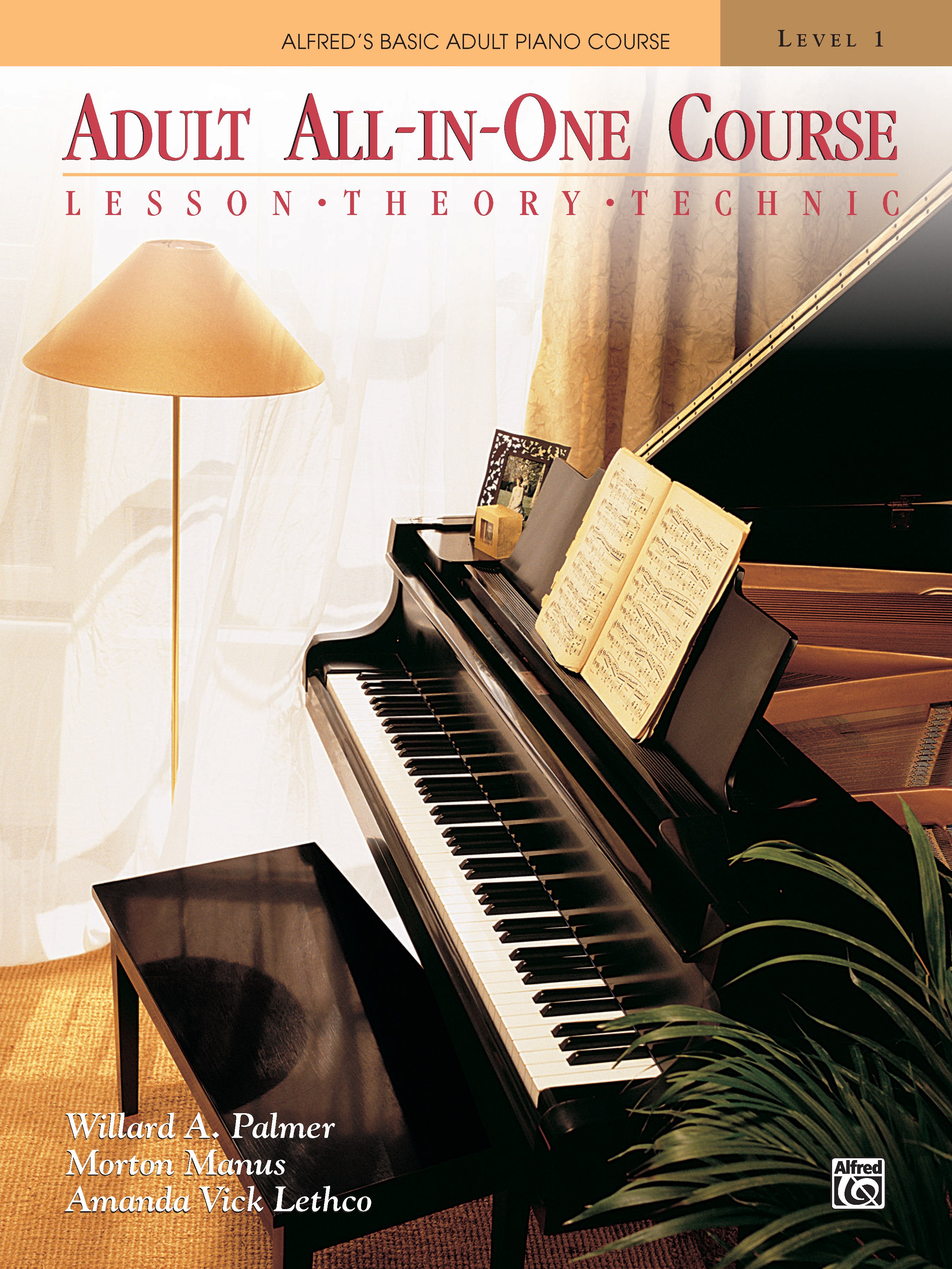 Alfred's Basic Adult All-in-One Course, Book 1 Cover Image