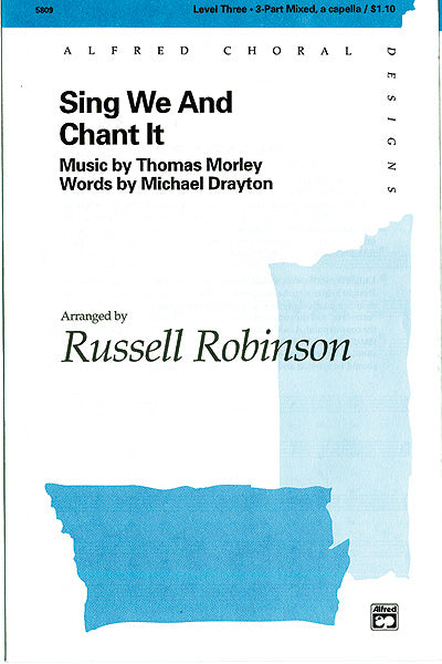 Sing We and Chant It Sheet Music Preview
