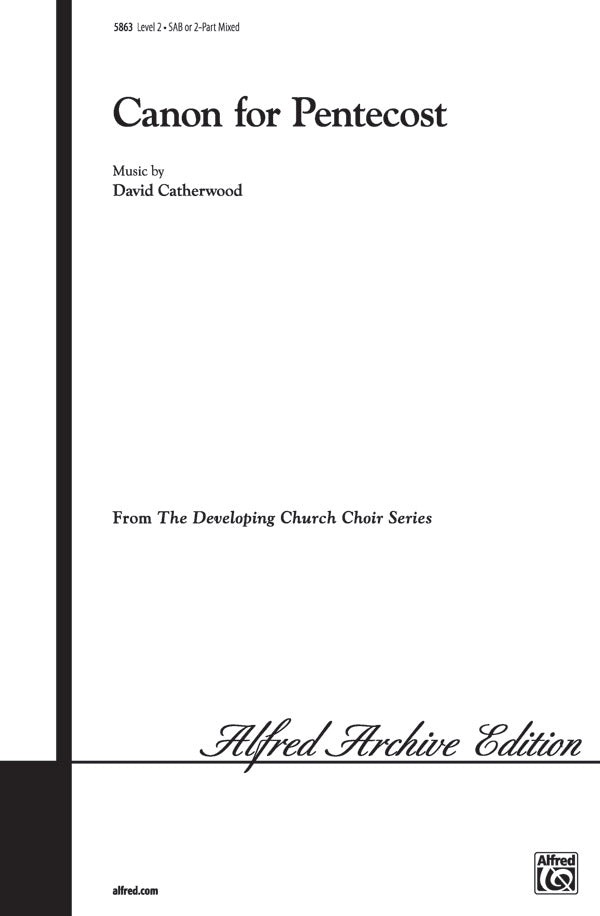 Canon for Pentecost Cover Image