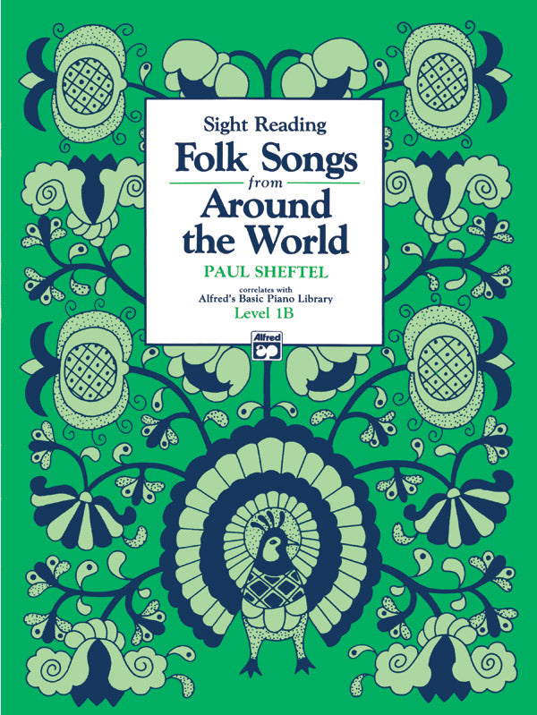 Alfred's Basic Piano Library: Folk Song Book 1B Sheet Music Preview