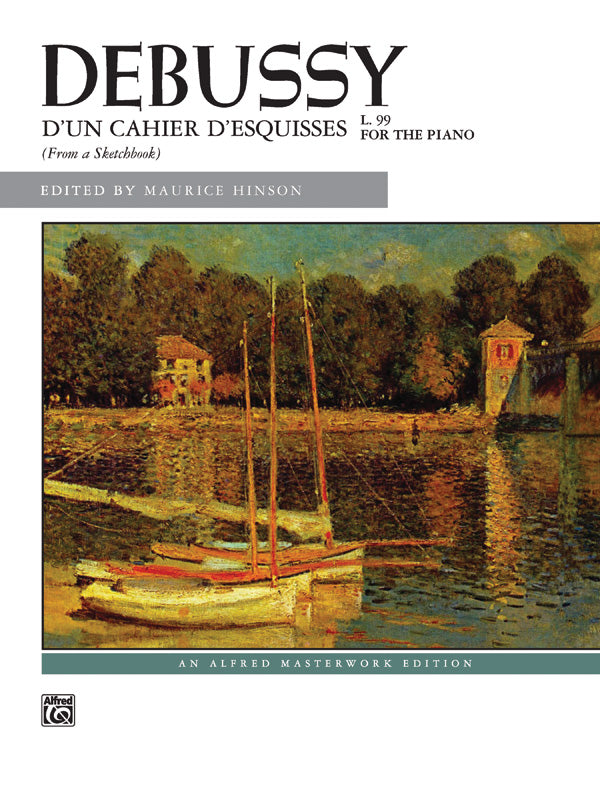 Debussy: D'un cahier d'esquisses Cover Image