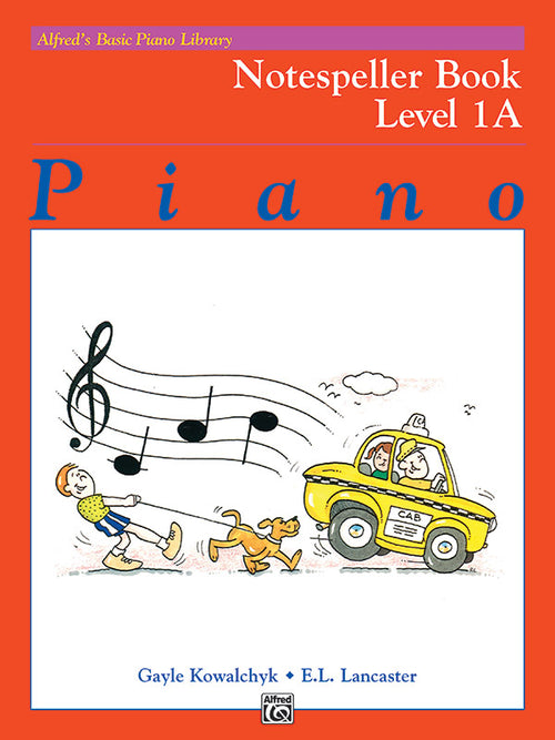 Alfred's Basic Piano Library: Notespeller Book 1A Sheet Music Preview