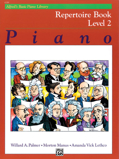 Alfred's Basic Piano Library: Repertoire Book 2 Cover Image