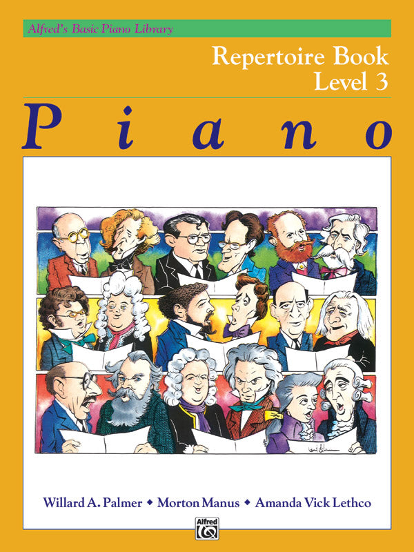 Alfred's Basic Piano Library: Repertoire Book 3 Sheet Music Preview