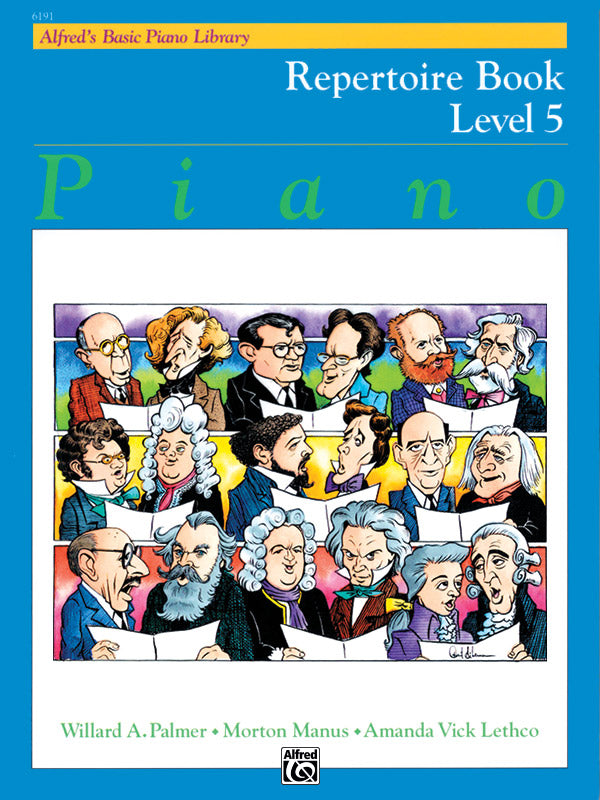 Alfred's Basic Piano Library: Repertoire Book 5 Sheet Music Preview