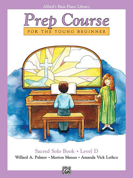 Alfred's Basic Piano Prep Course: Sacred Solo Book D: For the Young Beginner Sheet Music Preview
