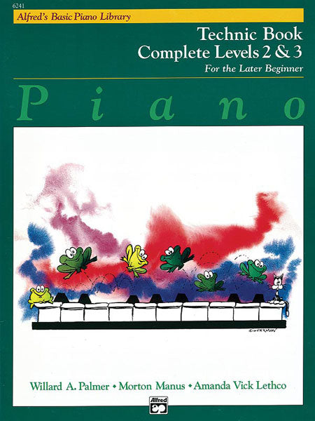 Alfred's Basic Piano Library: Technic Book Complete 2 & 3: For the Later Beginner Sheet Music Preview