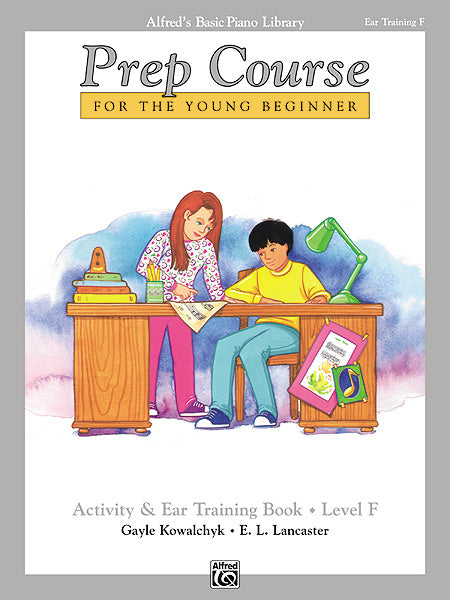 Alfred's Basic Piano Prep Course: Activity & Ear Training Book F Cover Image