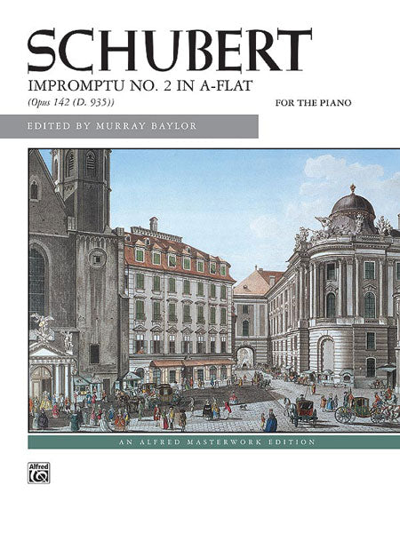 Schubert: Impromptu, Opus 142, No. 2 Cover Image